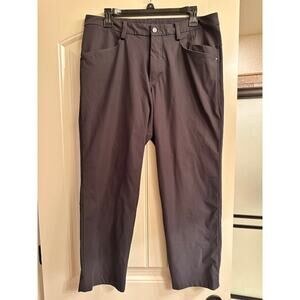 Lululemon ABC Classic-Fit 5 Pocket Pant 30"L - Size Medium (Waist 32), Black